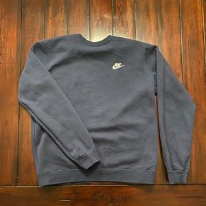 Nike Nave Blue Long Sleeve Sweatshirt